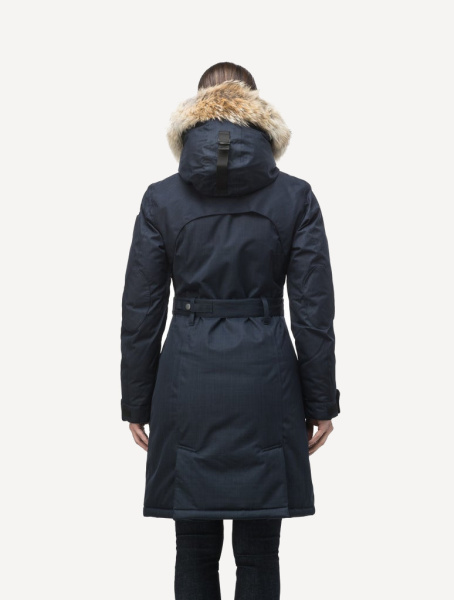 Пуховое пальто Tula (Женский; M; Navy)